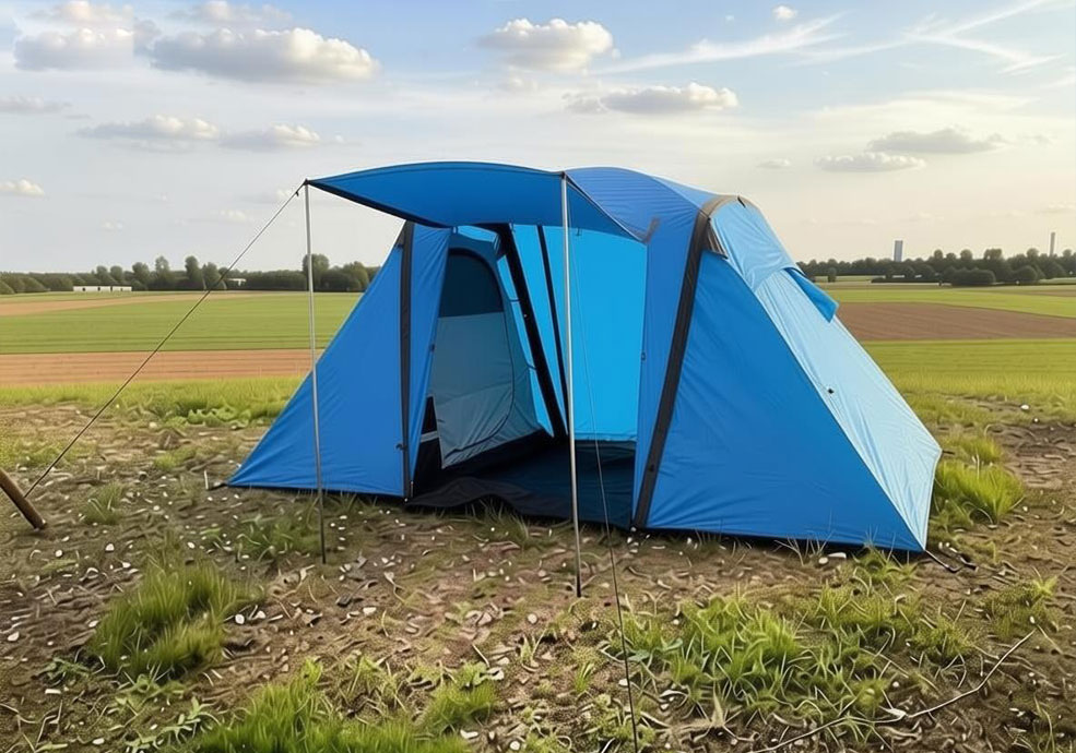 Wasserdichtes aufblasbares Pop-Up-Zelt für 4 Personen