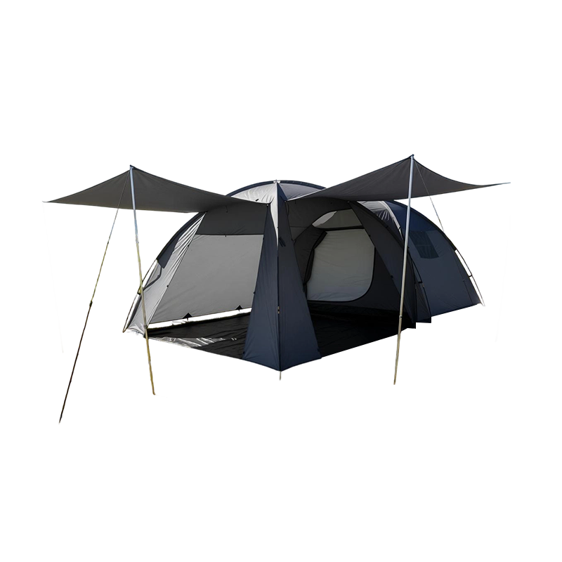 Wasserdichtes doppellagiges Campingzelt für Familien mit 5–6 Personen